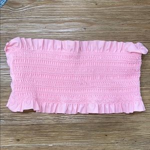 Urban Outfitters Halter Pink Bikini Top